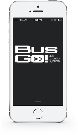 バスロケーションシステム　BusGO!表示画面